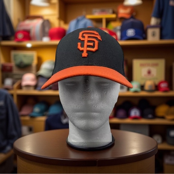 New Era MLB JR Alternate Team Classic 39THIRTY Stretch Fit Cap San Fran … - Picture 1 of 5
